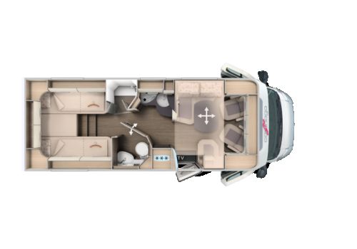 Low Profile Motorhome CARTHAGO C-tourer T 145 LE RB en Sale Occasion