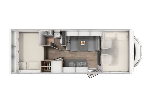 Capuchina Motorhome SUNLIGHT A70 en Sale Occasion