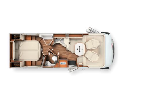 Integral Motorhome CARTHAGO Chic C-Line 5.0 QB L Superior en Sale Occasion