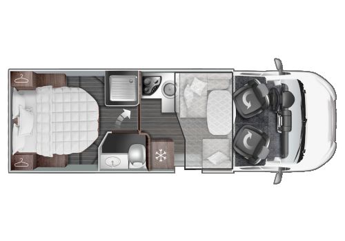 Low Profile Motorhome ROLLER TEAM Kronos 265 TL en Sale Occasion