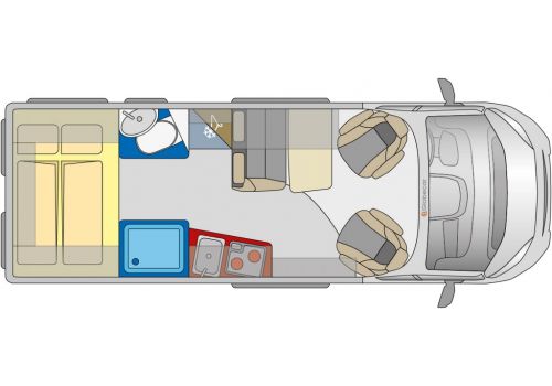 Camper Van GLOBECAR Globestar 640 DK modelo 2017 en Sale Occasion