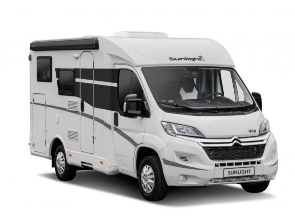 Low Profile Motorhome SUNLIGHT V60 Modelo 2024 in Catalog Yakart