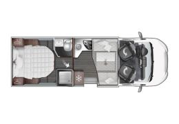 Low Profile Motorhome ROLLER TEAM Kronos Advance 267 TL en Sale Occasion