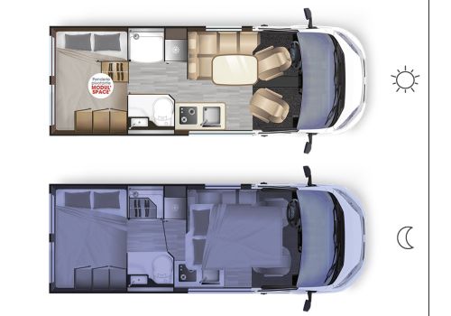 Camper Van DREAMER Camper Van XL Limited en Sale Occasion