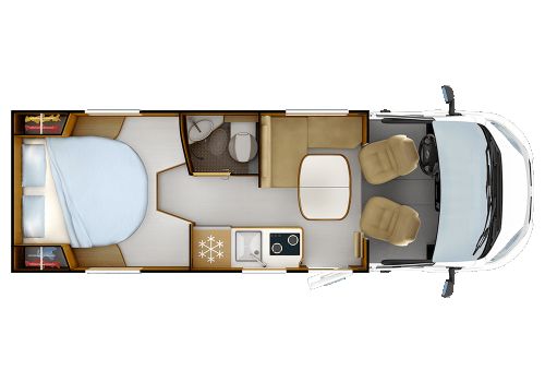 Low Profile Motorhome RAPIDO C50 en Sale Occasion
