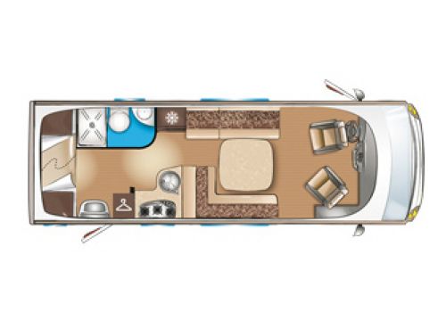 Integral Motorhome ITINEO SB 700 modelo 2016 en Sale Occasion