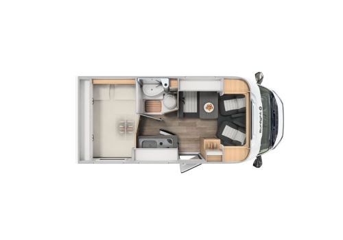 Low Profile Motorhome SUNLIGHT V60 en Sale Occasion