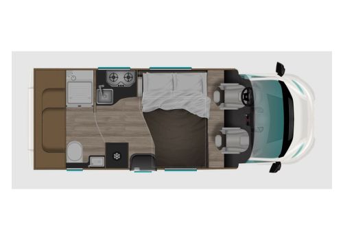 Low Profile Motorhome ITINEO PC640 en Sale Occasion