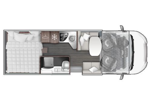 Capuchina Motorhome ROLLER TEAM Kronos 290 M en Sale Occasion