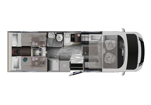 Integral Motorhome MOBILVETTA K-Yatch Tekno Line 86 en Catalog