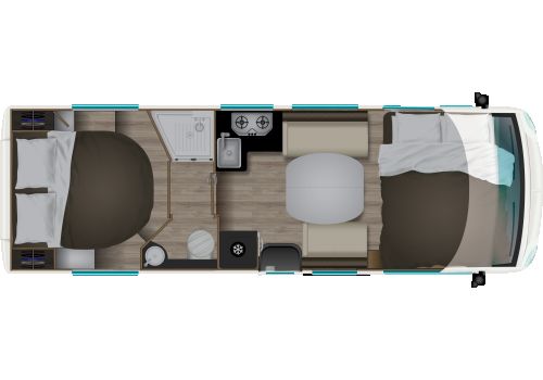 Integral Motorhome ITINEO MC740 en Sale Occasion