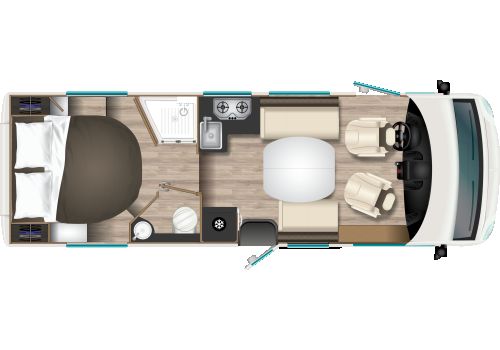 Integral Motorhome ITINEO MC740 en Sale Occasion
