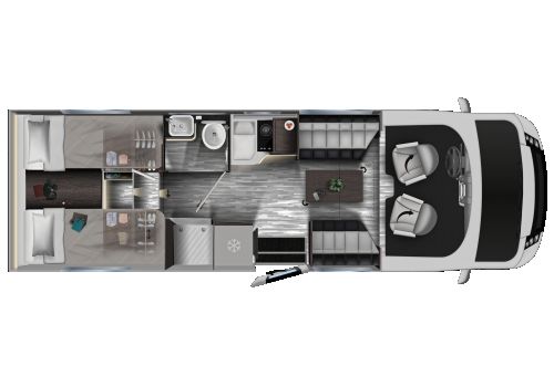 Integral Motorhome MOBILVETTA K-Yacht Tekno Line 86 en Sale Occasion