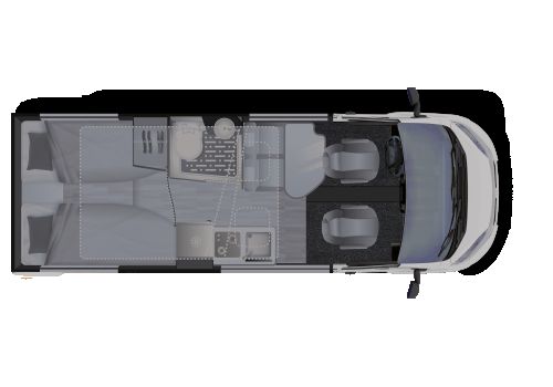 Camper Van DREAMER D68 UP SAPHIR en Sale Occasion