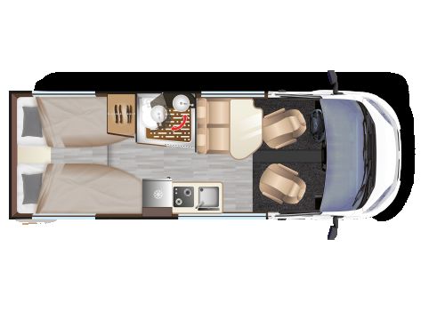 Camper Van DREAMER D68 UP SAPHIR en Sale Occasion