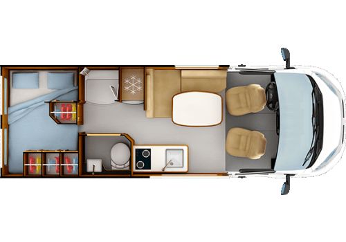 Camper Van RAPIDO V65 XL modelo 2025 en Sale Occasion