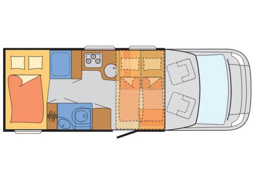 Low Profile Motorhome SUNLIGHT T-65 modelo 2016 en Sale Occasion