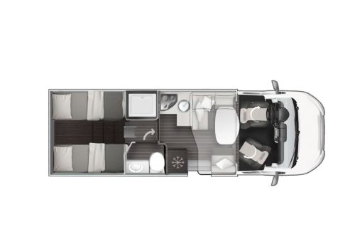 Low Profile Motorhome ROLLER TEAM Kronos 284 TL en Sale Occasion