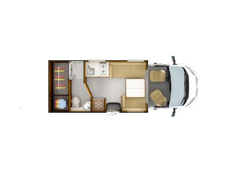 Low Profile Motorhome RAPIDO 606F en Sale Occasion