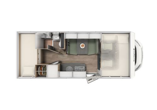 Capuchina Motorhome SUNLIGHT A68 en Rent