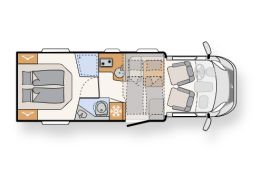 DETHLEFFS Camp T 7052 DBM · Low Profile Motorhome 