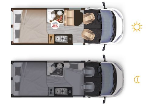 Camper Van DREAMER Camper Sport FUN + en Sale Occasion