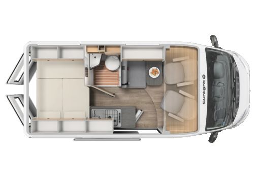 Camper Van SUNLIGHT CLIFF 540 ADVENTURE EDITION Modelo 2025 en Catalog
