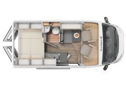 Camper Van SUNLIGHT CLIFF 540 Modelo 2025 in Catalog