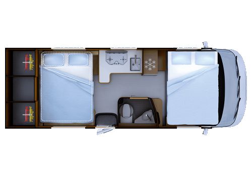 Integral Motorhome RAPIDO 854F Modelo 2025 en Catalog