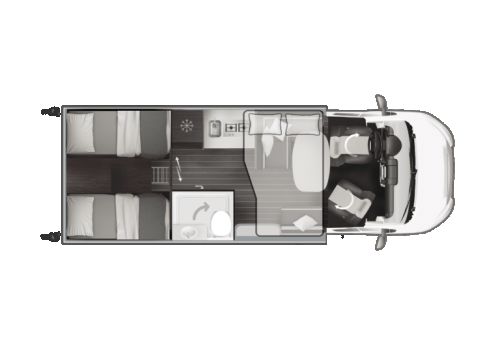 Low Profile Motorhome ROLLER TEAM Zefiro 285 TL en Sale Occasion