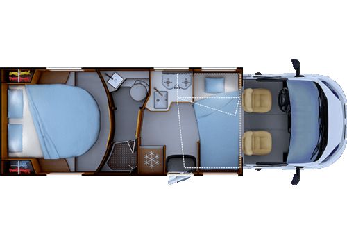 Low Profile Motorhome RAPIDO Rapido 696F Modelo 2025 en Sale Occasion