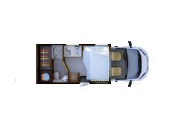Low Profile Motorhome RAPIDO Rapido 696F Modelo 2025 in Catalog