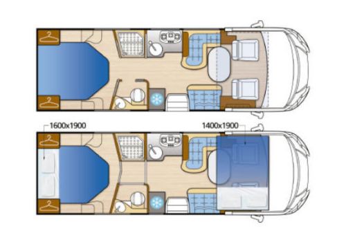 Integral Motorhome MC LOUIS Nevis 878 en Sale Occasion
