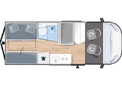 Camper Van CHALLENGER Vany V114 en Sale Occasion