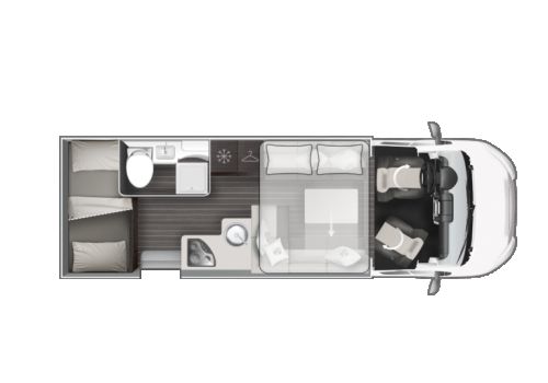 Low Profile Motorhome ROLLER TEAM Kronos 274 TL en Sale Occasion