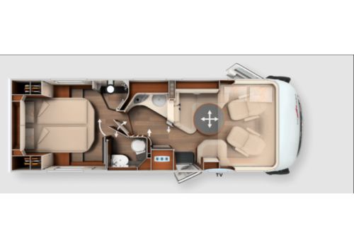 Integral Motorhome CARTHAGO Chic e-line I 51 QB DA en Sale Occasion