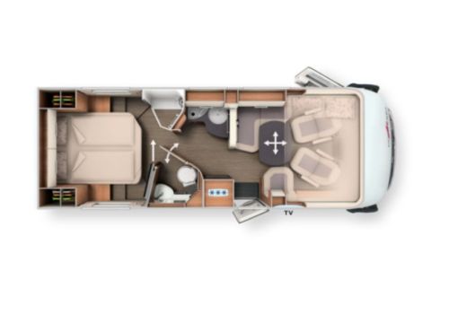 Integral Motorhome CARTHAGO C Tourer I 150 RB-QB en Sale Occasion