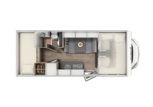 Capuchina Motorhome SUNLIGHT A 68 modelo 2025 en Rent