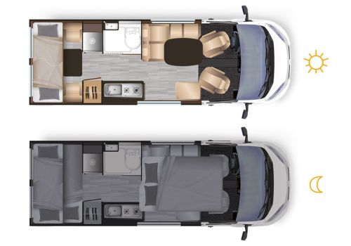 Camper Van DREAMER Camper Five FUN + en Sale Occasion