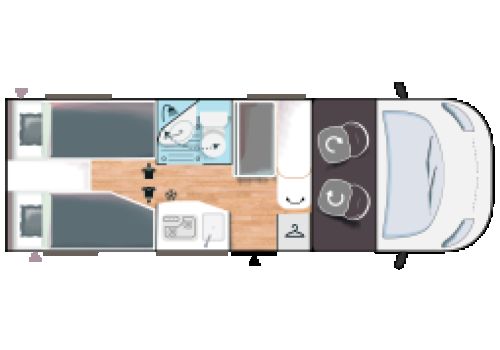 Low Profile Motorhome CHAUSSON Welcome 95 en Sale Occasion