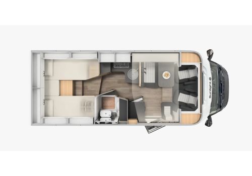 Low Profile Motorhome SUNLIGHT T67S Adventure en Sale Occasion