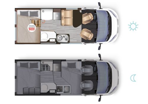 Camper Van DREAMER Dreamer D55+ Select en Sale Occasion