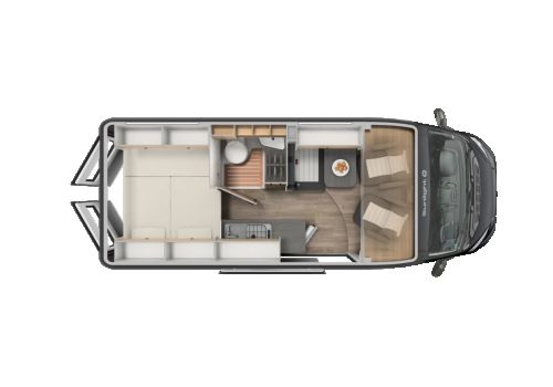 Camper Van SUNLIGHT Cliff 600 en Sale Occasion