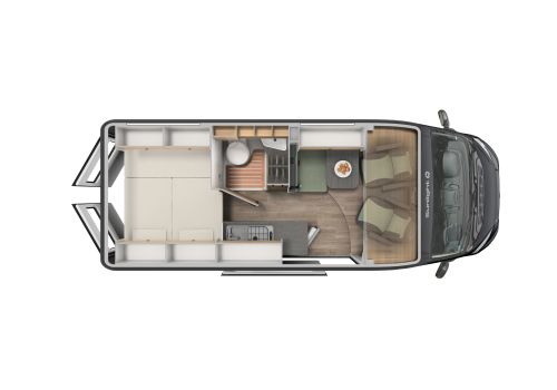 Camper Van SUNLIGHT Cliff 600 X Edition en Catalog