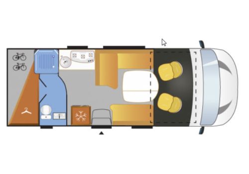 Integral Motorhome CHALLENGER Sirius 2090 en Sale Occasion