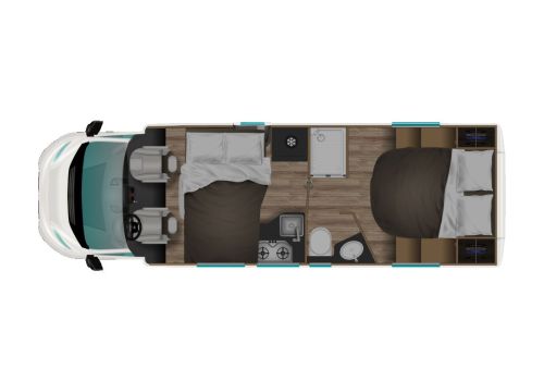 Low Profile Motorhome ITINEO PM740 modelo 2025 en Sale Occasion