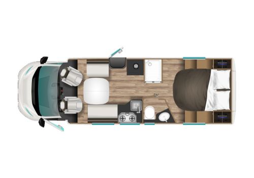 Low Profile Motorhome ITINEO PM740 modelo 2025 en Sale Occasion