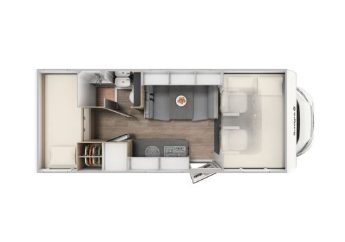 Capuchina Motorhome SUNLIGHT A68 en Rent
