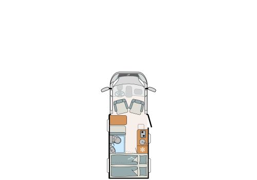 Low Profile Motorhome DETHLEFFS Globebus Camp T1 en Catalog