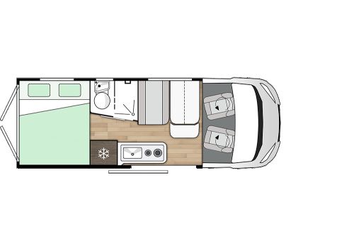 Camper Van BENIMAR Benivan 140 en Sale Occasion